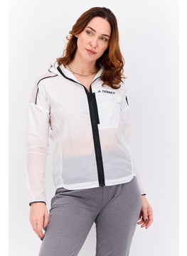 Women Sportswear Fit Long Sleeves Training Jacket, White - pzsku/Z0E80649C440248ADE777Z/45/_/1737642051/ccb5b6e8-c8a5-46ed-929d-25205c662be9