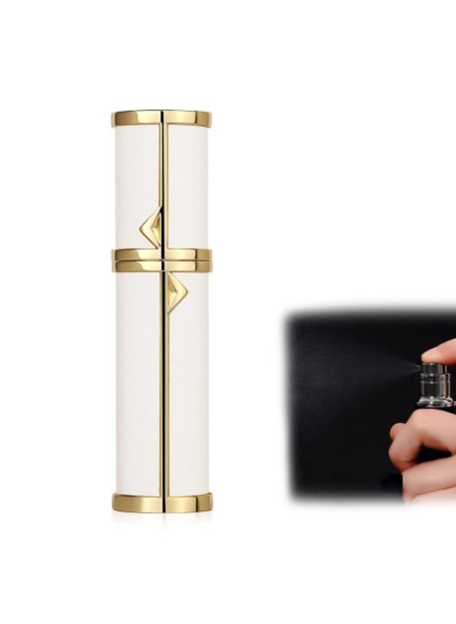 GGEROU - Perfume Bottles Empty Refill, Perfume Atomizer, Refillable Portable Mini Perfume Atomizer, Perfume Spray bottle Atomizer, 5ml White - Image 1