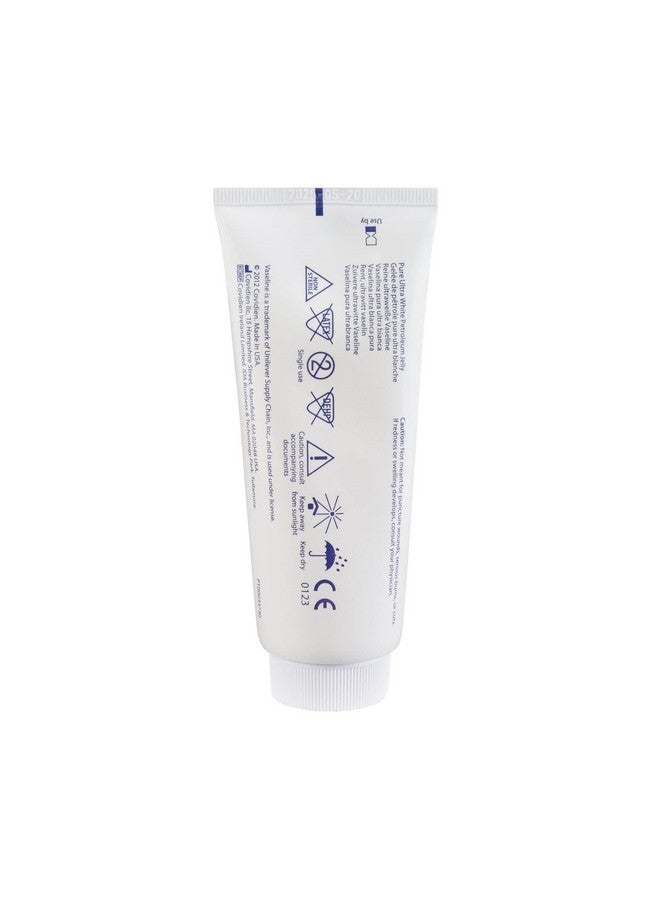 COVIDIEN Vaseline 3.25 Oz Tube 100% White Petrolatum Skin Moisturizer For Dry Skin, Soothing Whole Body Jelly - Image 2