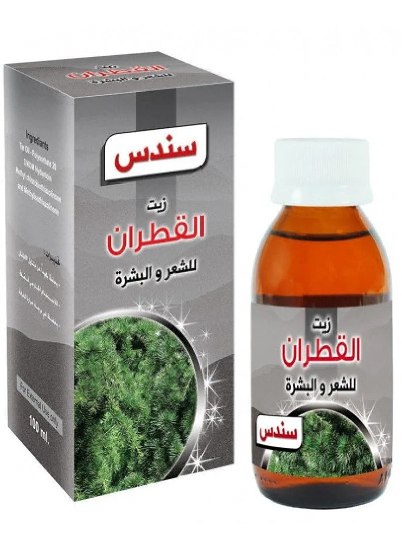 سندس زيت القطران للشعر والبشرة 100 مل