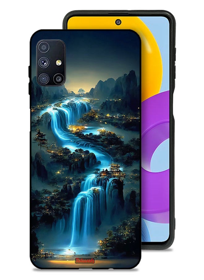 Tolwak غطاء حماية لهاتف Samsung Galaxy M51 بتصميم شلال  - Image 1