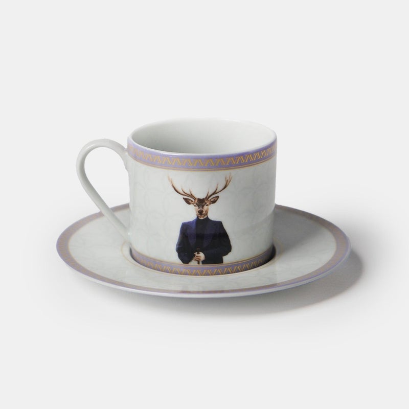 VITELLI DESIGN STUDIO Gentleman Porcelain Teacup - Image 2
