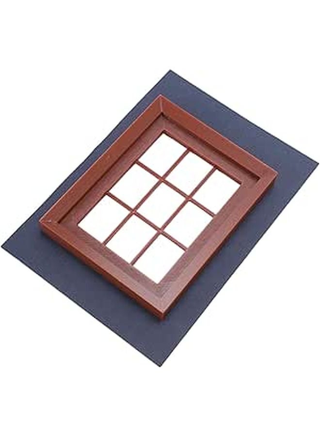 Lightweight Plastic Window Photography Props Portable Travel Photo Frame Scenery - Image 1