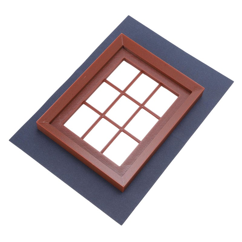 Lightweight Plastic Window Photography Props Portable Travel Photo Frame Scenery - Image 2