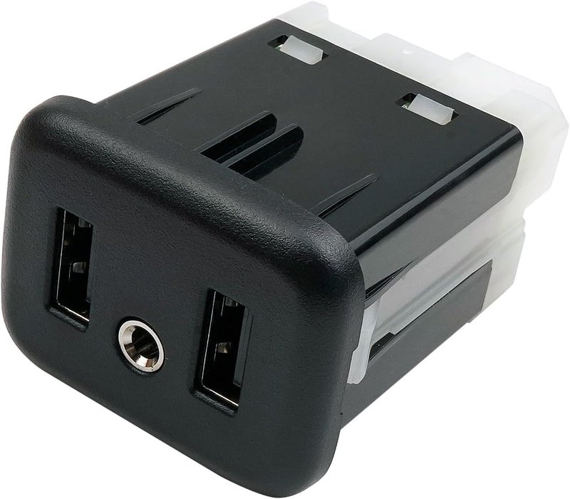 Topparall USB Port AUX Jack Auxiliary Input Adapter for Chevy Buick GMC Cadillac 2015-2018 - Image 3