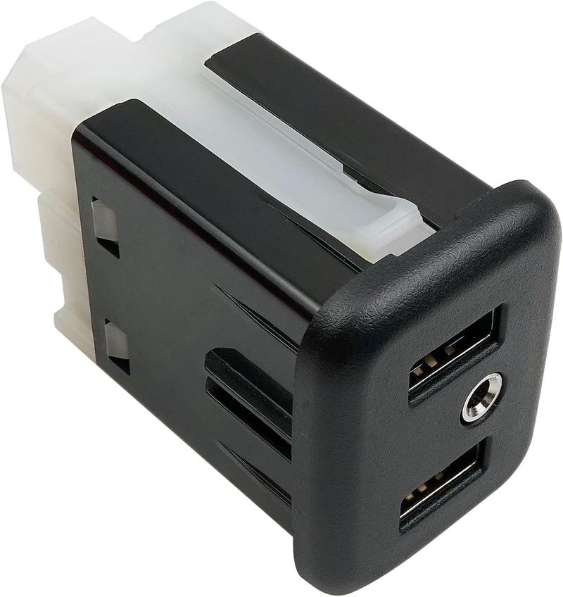 Topparall USB Port AUX Jack Auxiliary Input Adapter for Chevy Buick GMC Cadillac 2015-2018 - Image 1