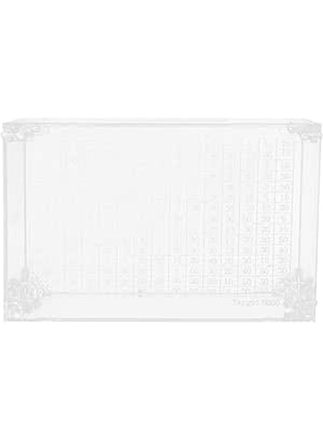 Large Acrylic Money Saving Jar with Digital Counter for Adults Home Table Cash Piggy Bank - Image 1