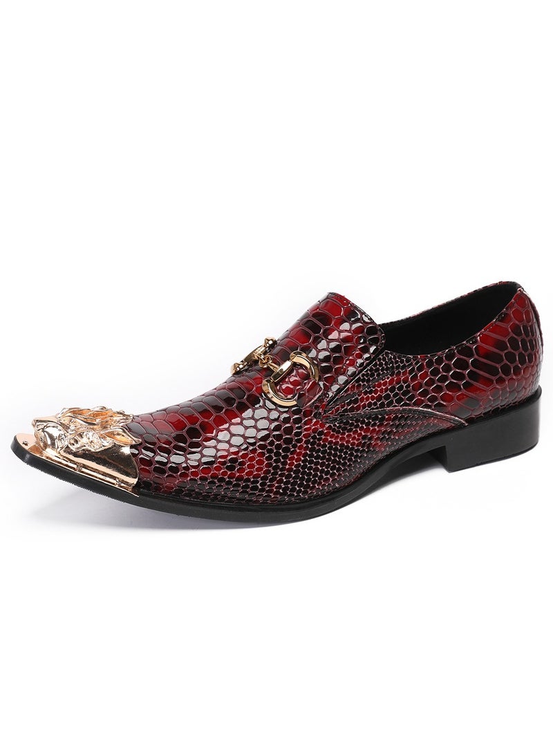 Shougu New Casual Business Men's Leather Shoes  - Image 1