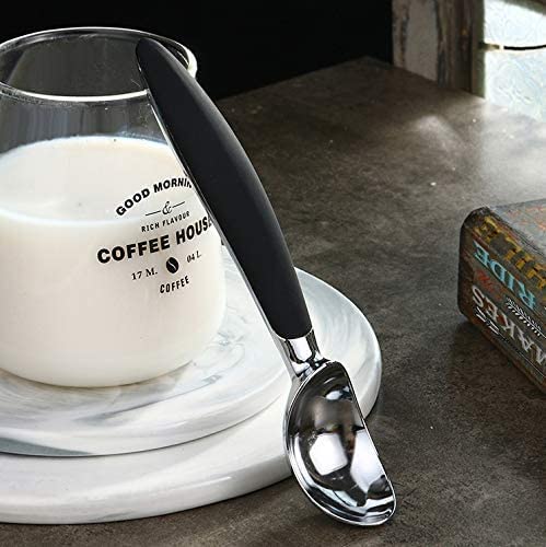 Plenaro Heavy Duty Stainless Steel Ice Cream Scoop with Non-Slip Handle – Strong Dessert Spoon for Hard Ice Cream, Sorbet, Gelato & Frozen Yogurt – Durable Kitchen Tool - Image 2