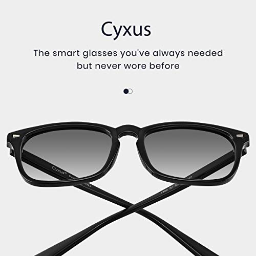 Cyxus Photochromic Glasses Men Women UV Protection with Blue Light Blocking 8382T01 - Image 5