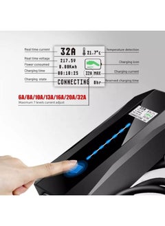 Cordova 3Phase 32A Portable Type 2 EVSE Charger with Blue CEE Plug EV Charger Box  - Image 4