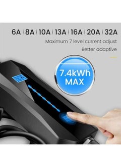 Cordova 3Phase 32A Portable Type 2 EVSE Charger with Blue CEE Plug EV Charger Box  - Image 3
