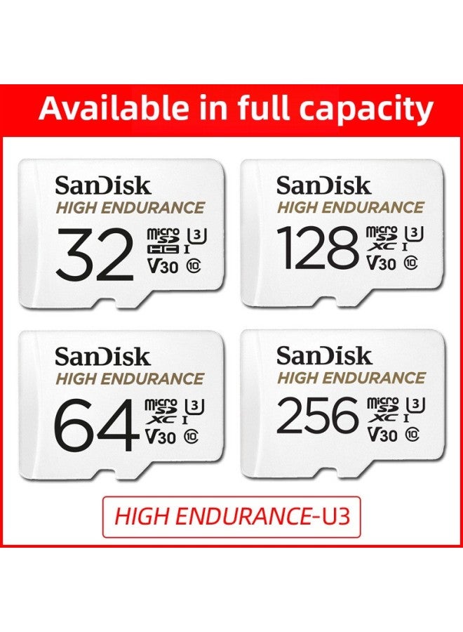 Sandi TF Card For Sports Camera Mobile Phone Driving Recorder Monitoring SD Memory Card 1t512g256g128g-Color:White 4K HD Monitoring Driving Record Special Card-Capacity:512GB