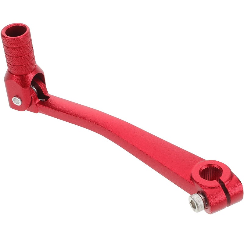 Red Folding Aluminum Motorcycle Gear Shift Lever For Xr50 Dirt Bike Off Road Riding - Image 2