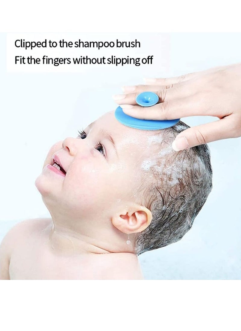 Gonice Baby Bath Brush,2 Pack Baby Silicone Bath Brush，Baby Cradle Cap Brush | The SkinSoother Baby Essential For Dry Skin Cradle Cap And Eczema  - Image 2
