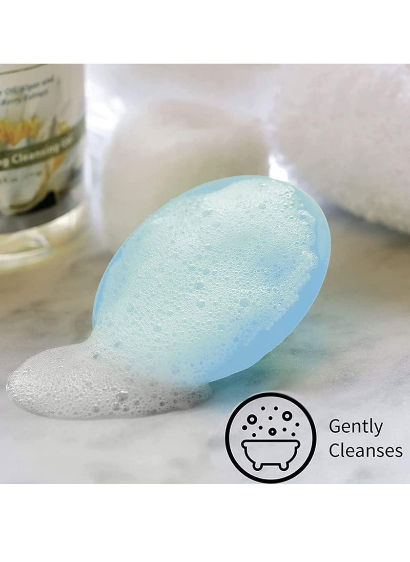 Gonice Baby Bath Brush,2 Pack Baby Silicone Bath Brush，Baby Cradle Cap Brush | The SkinSoother Baby Essential For Dry Skin Cradle Cap And Eczema  - Image 4