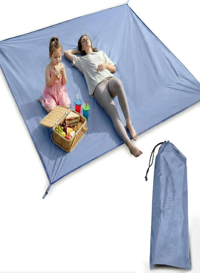YERGOFE Camping Picnic Tent Footprint - 210×150cm | Lightweight & Waterproof | Sandproof Camping Ground Cloth for Beach, Hiking | Compact Storage Bag Included for Couples & Backpackers - Image 1