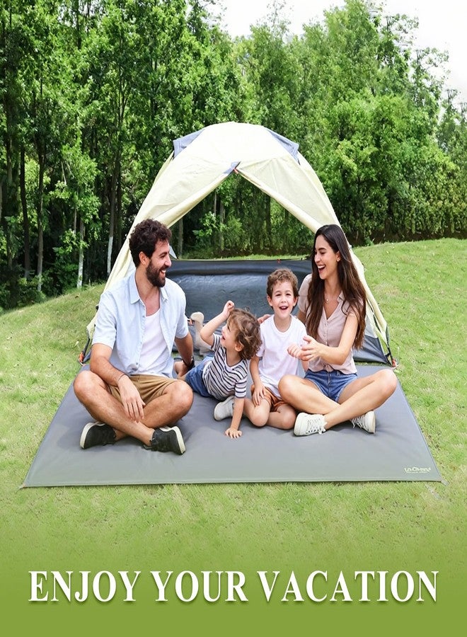 YERGOFE Camping Picnic Tent Footprint - 210×150cm | Lightweight & Waterproof | Sandproof Camping Ground Cloth for Beach, Hiking | Compact Storage Bag Included for Couples & Backpackers - Image 3