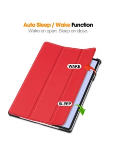 Best Choice Products For Huawei Mate MatePad 11.5S Case, Slim Folio Protective Case Hard Shell Lightweight Stand Smart Cover for Huawei Mate MatePad 11.5S,Red  - Image 2