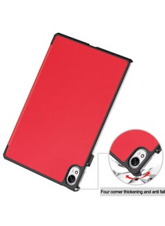 Best Choice Products For Huawei Mate MatePad 11.5S Case, Slim Folio Protective Case Hard Shell Lightweight Stand Smart Cover for Huawei Mate MatePad 11.5S,Red  - Image 4