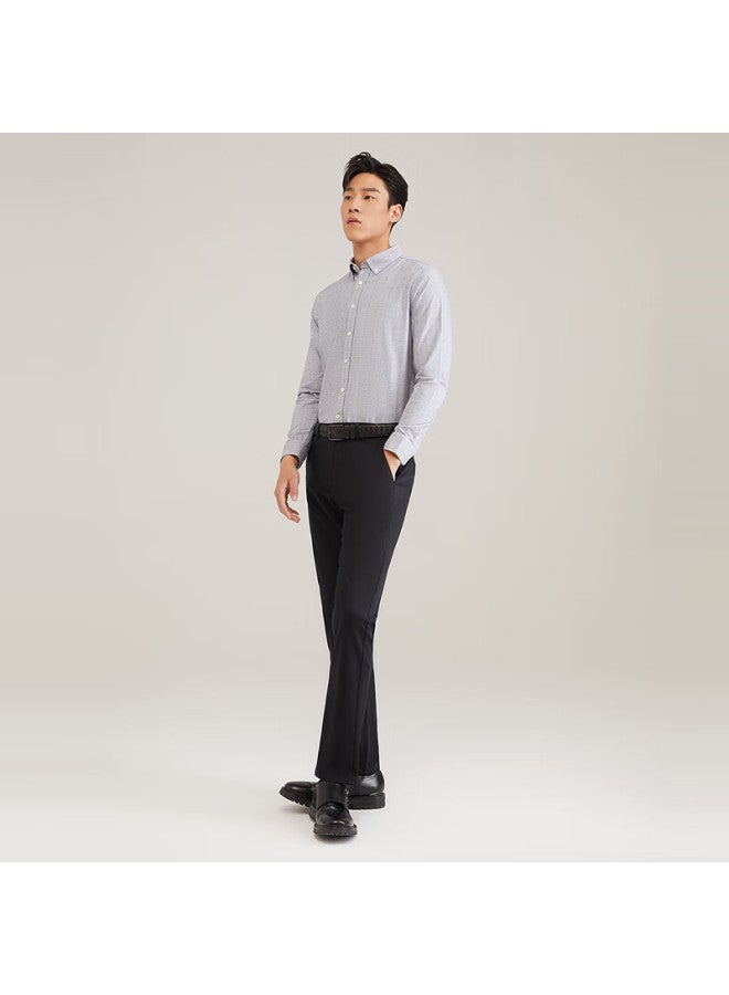 Youngor Men's Casual Pants For Fall, High-end Business Work Large Size Straight-leg Trousers 319998a - Image 1