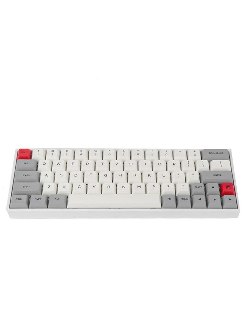 EPOMAKER - SKYLOONG SK64 Mechanical Gaming Keyboard – Gateron Optical Yellow Switch (White Grey Red) - Image 1