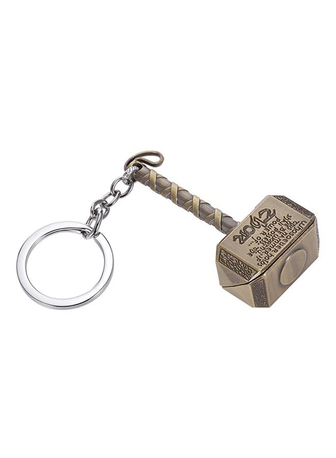 NIBEMINENT Thor's Hammer Shaped Metal Key Chain - Image 2