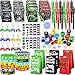 Winrayk Video Game Party Favors Gamer Birthday Supplies Kids Invisible Ink Pen Notebook Gift Bag Stamper Bracelet Keychain Sticker Pinata Goody Stuffer Teen Girl Boy Game On Gaming Party Favors Decor - Image 4
