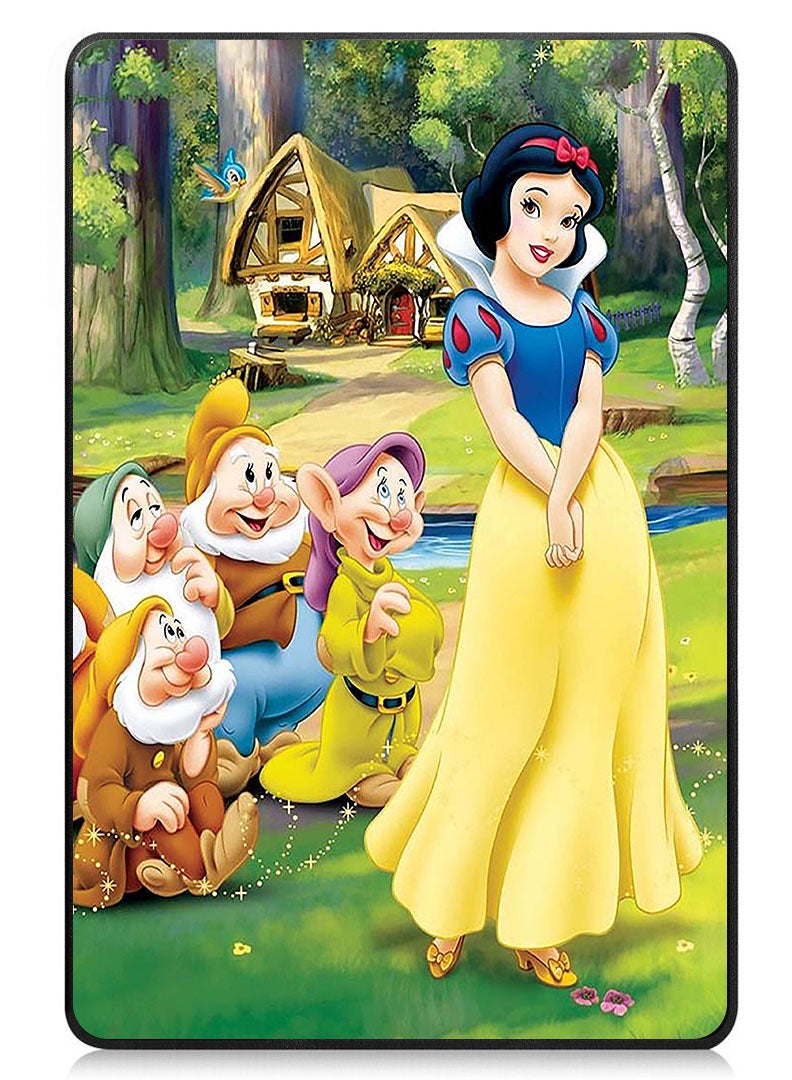 Theodor Protective Flip Case For Apple iPad Pro 13 (2024) With Trifold Stand Auto Wake Sleep Shockproof Cover Snow White by the river  - Image 1