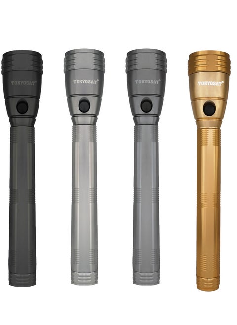 TOKYOSAT 4 IN 1 WATERPROOF FLASHLIGHT