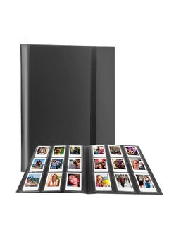 O Ozone 432 Pockets Photo Album for Fujifilm Instax Mini Camera, Polaroid Snap PIC-300 Z2300 Instant Camera, 2x3 Photo Album for Fujifilm Instax Mini 11 9 Evo 90 70 40 8 7 LiPlay Instant Camera - Black  - Image 1
