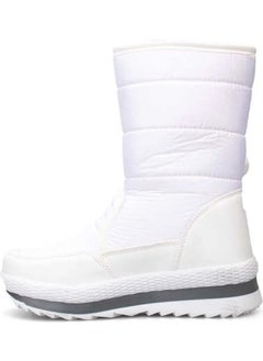 TwinGo 815 White Velcro Girls Snow Boots  - Image 4