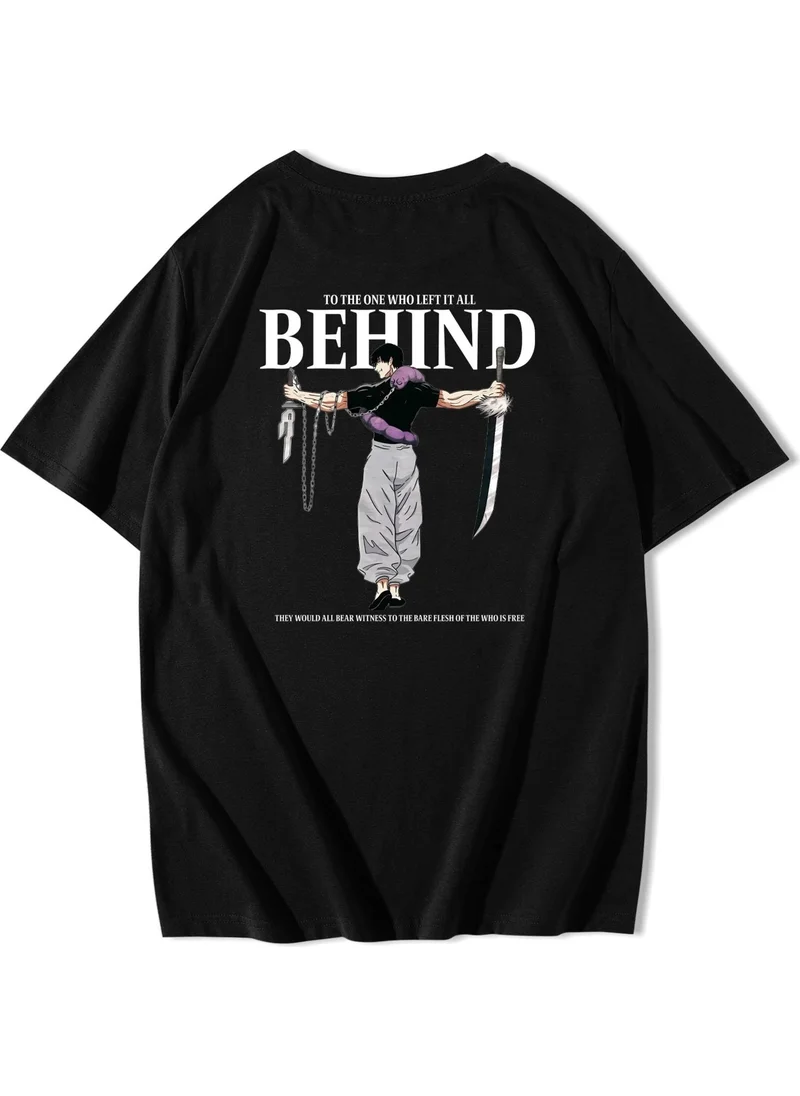 BRZ Collection Unisex Oversize Behind Anime T-Shirt