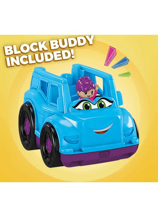 Mega Brands Mega Bloks First Builders Tina Tour Bus with Big Building Blocks, Building Toys for Toddlers (6 Pieces)  - Image 4