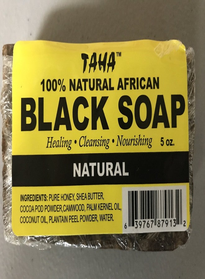 Taha 100% Natural African Black Soap (Natural)
