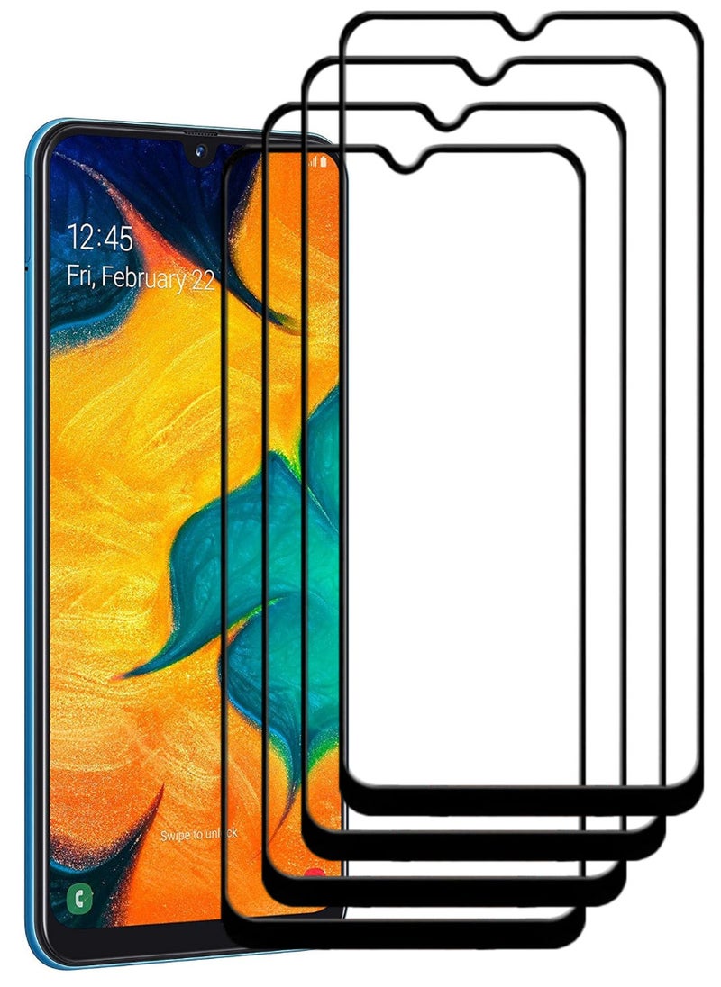 ACLIX 4 Pieces Antistatic ESD Dustproof Premium Quality High Definition Tempered Glass Screen Protector Designed For Samsung Galaxy A30 - Image 1