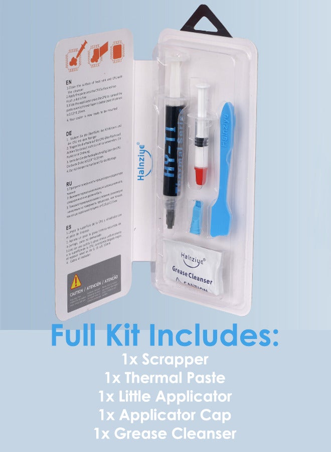 هالنزي معجون حراري عالي الأداء لتبريد جميع المعالجات CPU GPU PC PS4 Xbox أجهزة الكمبيوتر ووحدات التحكم - Image 3