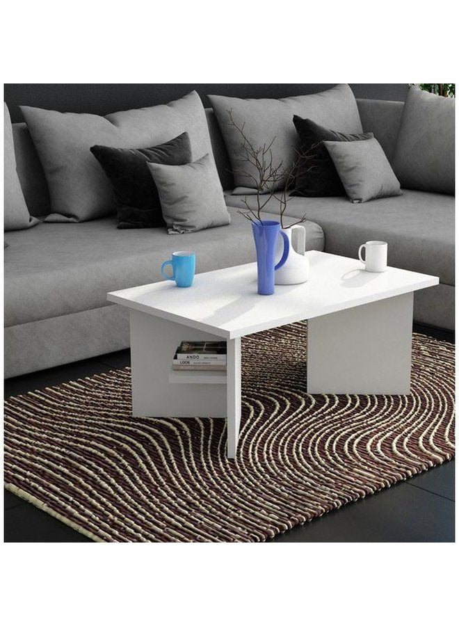 Coffee Table – White MDF