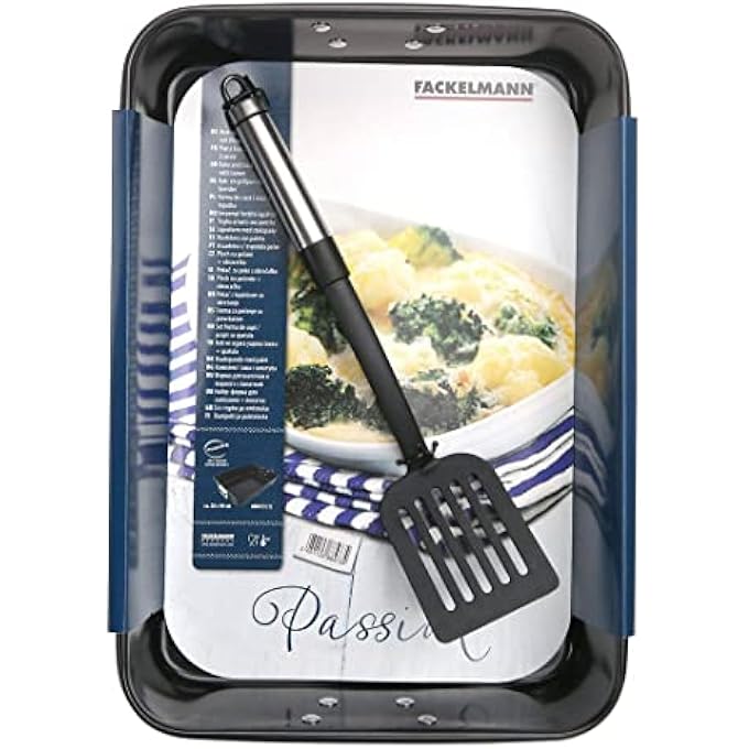 فاكيلمان طقم مقلاة تحميص مع مقلب 5 نجوم - Image 1