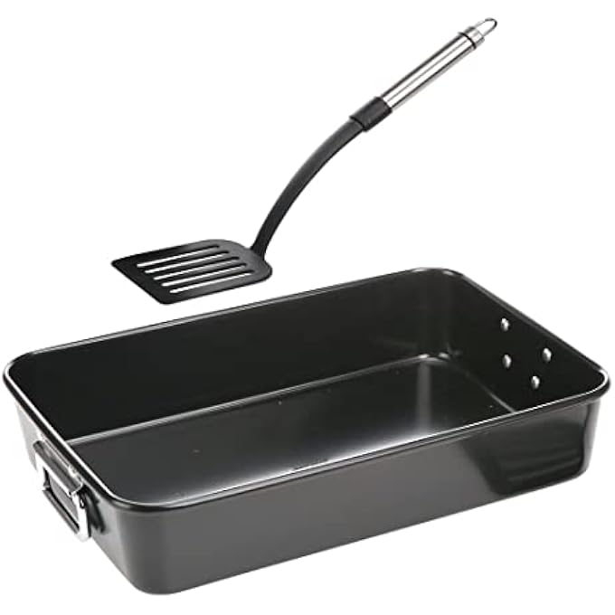 فاكيلمان طقم مقلاة تحميص مع مقلب 5 نجوم - Image 3