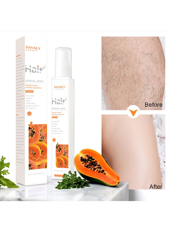 بانسلي بخاخ البابايا بانسلي، غير مهيج، يزيل شعر الإبط والساق واليد - Image 3