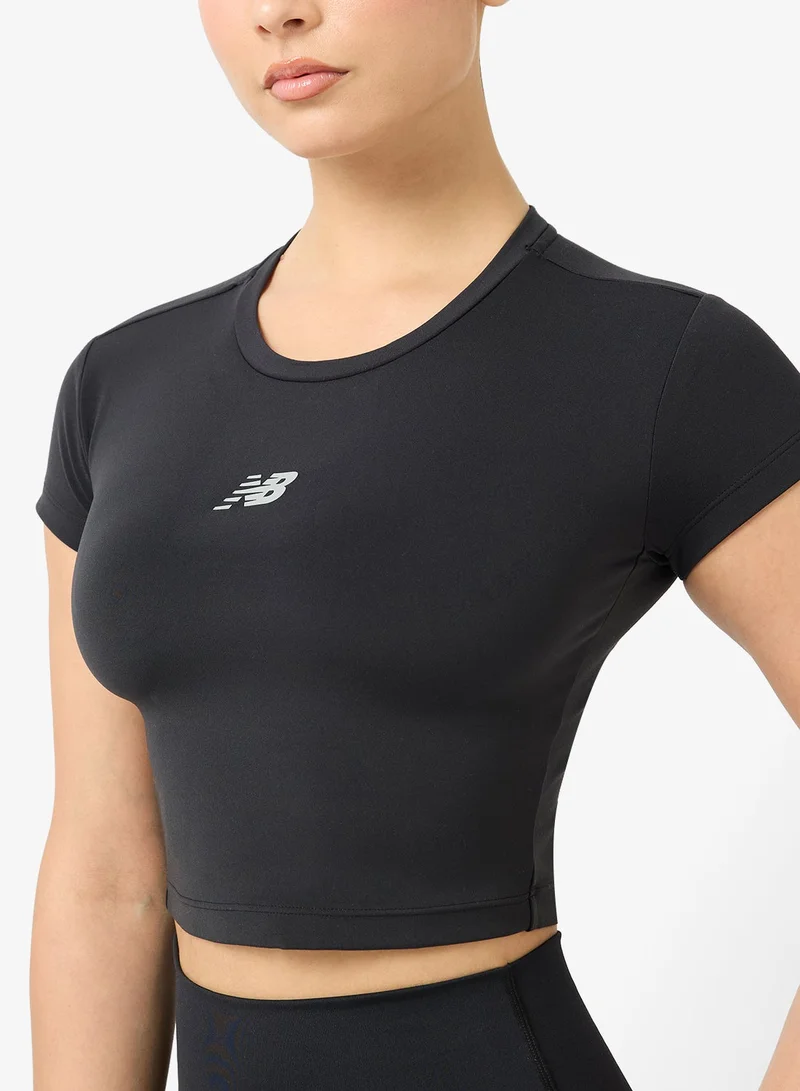 New Balance  Harmony Fitted T-Shirt for Women | Best Price UAE