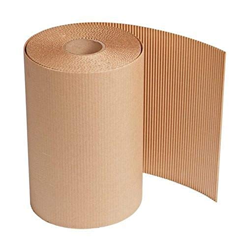 IMSmartMart Brown Packaging Corrugated Paper Roll (10 Meter X 30 Inch) - Image 1