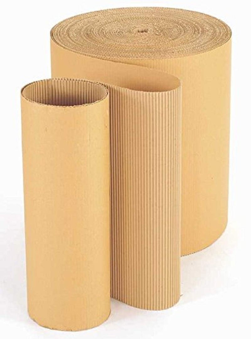IMSmartMart Brown Packaging Corrugated Paper Roll (10 Meter X 30 Inch) - Image 2