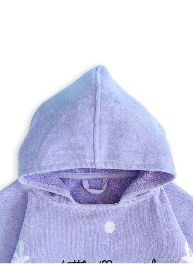Milk & Moo - Milk&Moo Kids Poncho Little Mermaid Hooded Beach Towels for Kids - Image 1