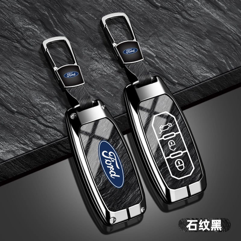 Ford Mondeo Key Case, Edge Metal Explorer Key Cover, Focus Car Key Holder for Men and Women