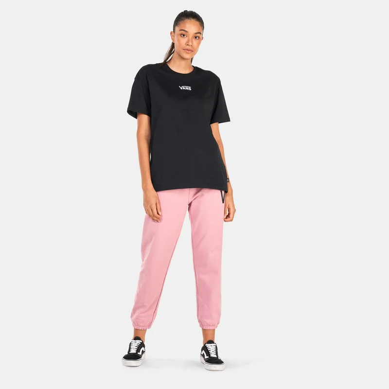 VANS Black Women's Flying V Oversized T-Shirt for Women | Best Price UAE