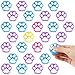 Hxezoc 28 Pcs Mini Squishy Cat Paw Cute Fidget Toys Colorful Mochi Squeeze Stress Squishies for Kids Adults Anxiety Stress Relief Classroom Prizes Birthday Gifts Party Favors Solid Color - Image 2