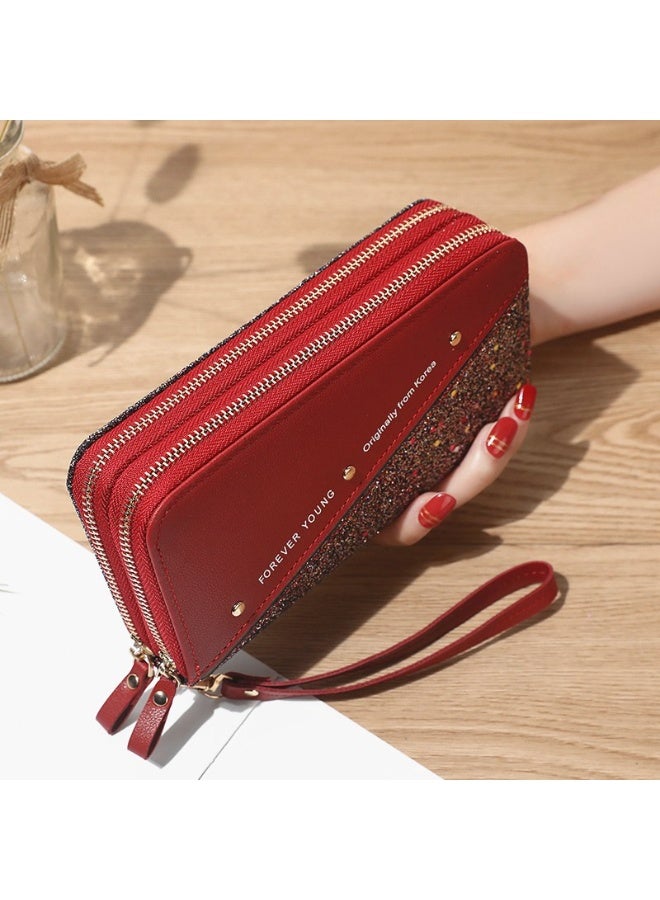 Mark Fairwhale New Fashionable Large Capacity Portable Wallet 