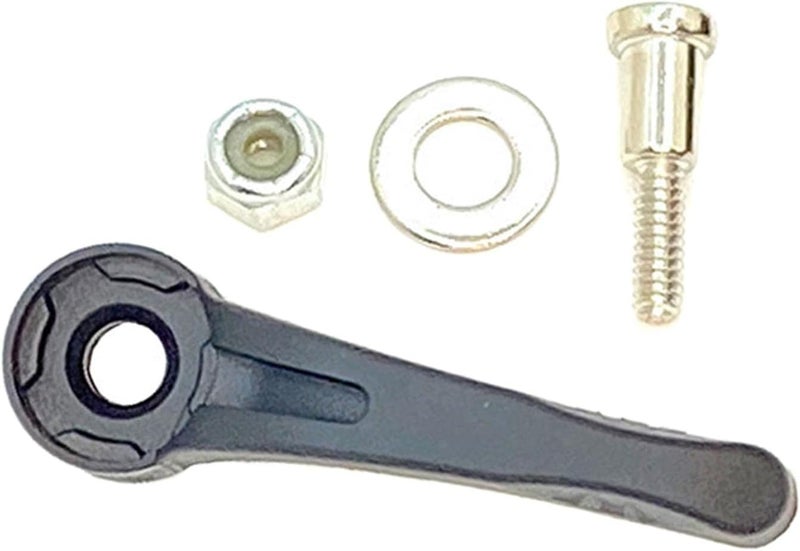 klarako Electric Hair Clipper Blade Adjustment Lever for 8148 8591 Assemble Haircut Kit Black  Black - Image 1